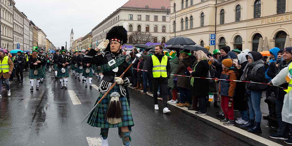 Marschreihenfolge St. Patrick´s Day Parade München 2024